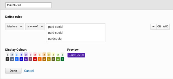 How to split Paid and Organic social traffic in Google Analytics